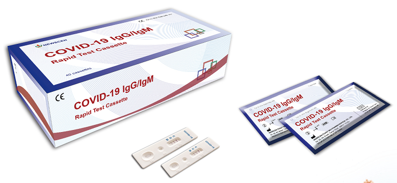 newscen coast biotech COVID-19 IgGIgM Rapid Test Cassette