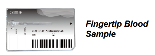 Fingertip Blood Sample COVID-19 Neutralizing Antibody Microfluidic Chip