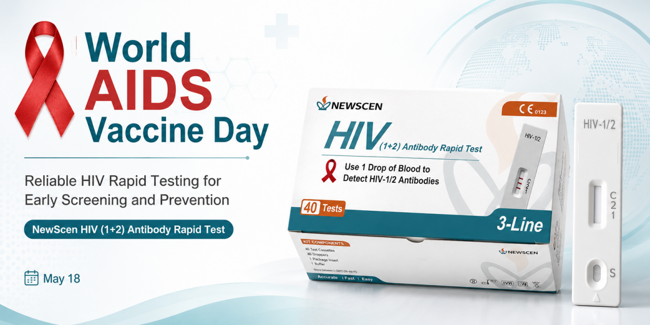World AIDS Vaccine Day: Reliable HIV Rapid Testing for Early Screening and Prevention