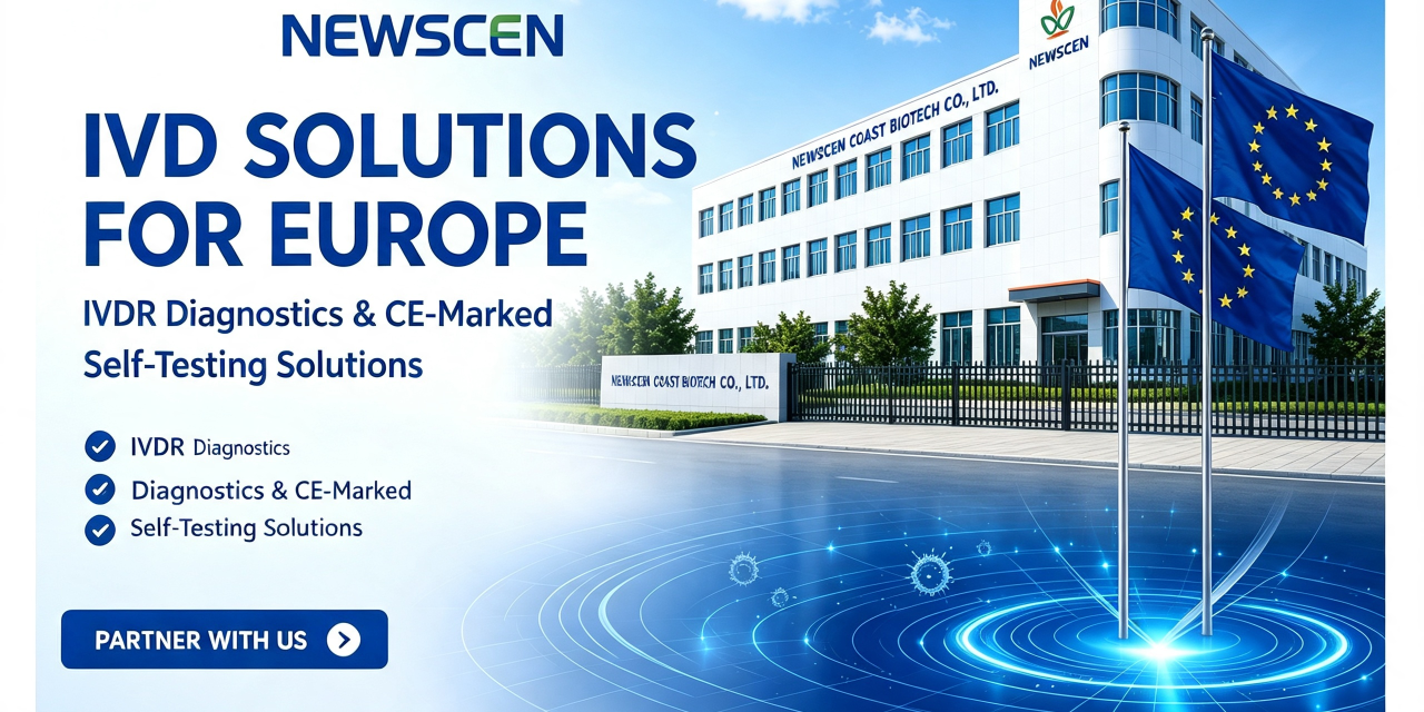 NEWSCEN IVD Solutions | IVDR & CE-Marked Self-Tests